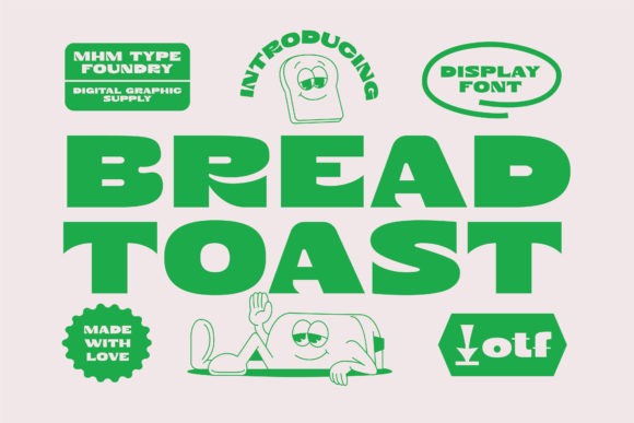 Bread Toast: A Bold Display Font Review for Branding