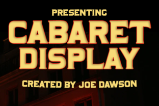 Cabaret Display: A Vintage Typeface for Modern Web Design