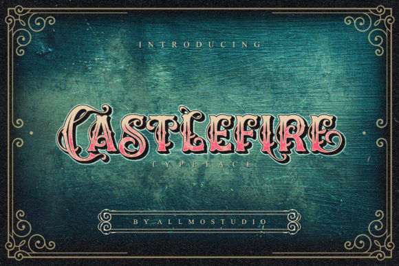 Castlefire: A Display Font for Handmade Brands
