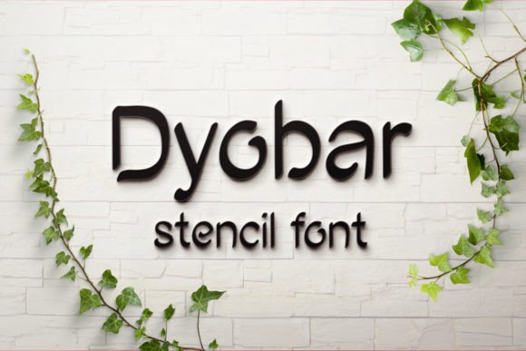Dyobar: A Bold Display Font for Business Branding