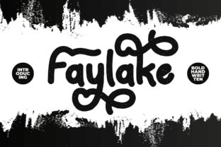 Faylake: A Charming Display Font for Makers