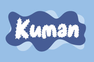 Kuman: A Modern Display Font for Branding