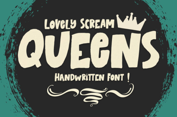 Lovely Scream Queens: A Handwritten Font for Branding