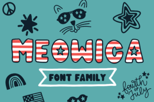 Meowica: A Patriotic Display Font for Campaigns