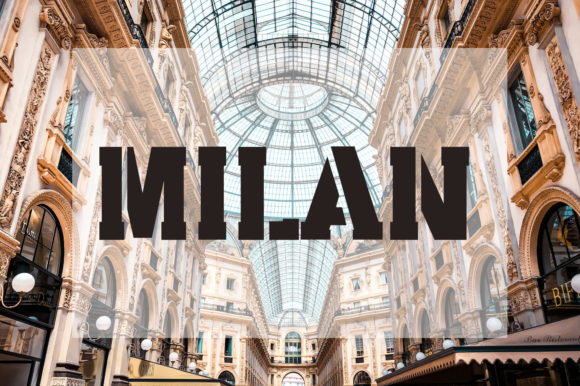 Milan Stencil: A Bold Display Font for Crafters
