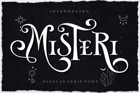 Misteri: The Display Font That Elevates Brand Identity