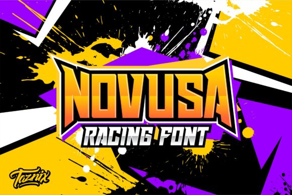 Novusa: A Bold Display Font for Editorial Impact