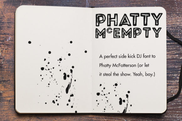 Phatty Family: A Premium Display Font for Editors
