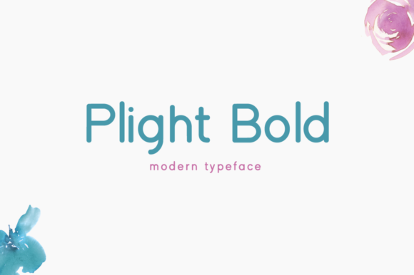Plight Bold: A Display Font for Modern Editorial Design