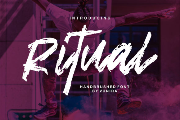 Ritual: A Bold Display Font for Crafters