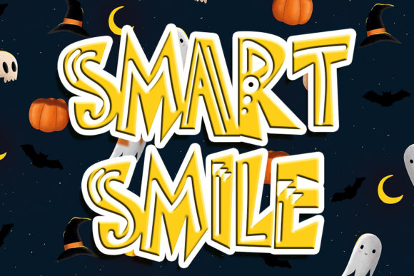 Smart Smile: A Bold Display Font for Playful Branding