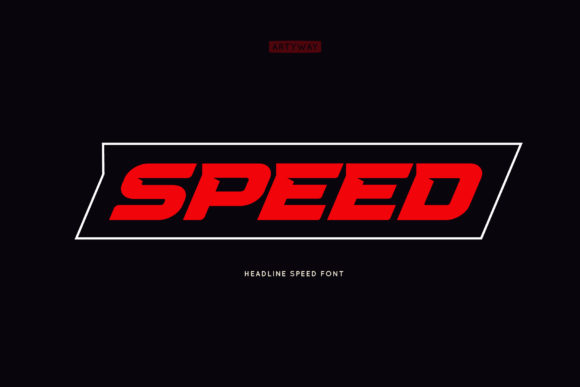 Speed: A Dynamic Display Font for Web Design