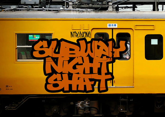 Subway Night Shift: A Bold Display Font for Branding