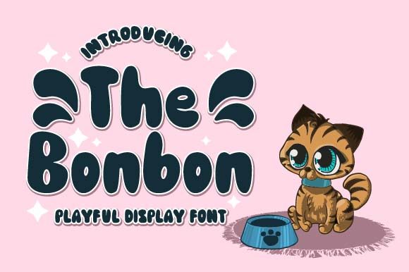 The Bonbon: A Playful Display Font for Editors
