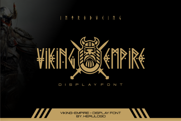 Viking Empire: A Bold Display Font for Strong Branding